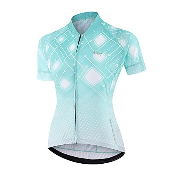 BALEAF Womens Cycling Jersey Short Sleeve Road Bike Shirt Bicycle Biking Tops 4 Rear Pockets UPF50+ BALEAF Womens Cycling Jersey Short Sleeve Road Bike Shirt Bicycle Biking Tops 4 Rear Pockets UPF50+